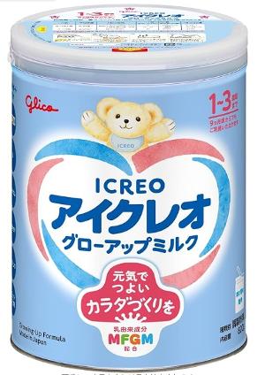 ] Glico ICREO 固力果嬰兒配方奶粉 800gx8
