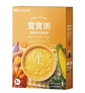 波提寶寶粥-寶飽南瓜地瓜粥(5入/盒) 150g 6個月以上