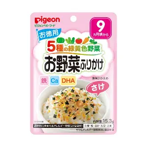 日本 PIGEON 貝親 幼兒拌飯料鮭魚 9m+