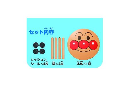 日本ANPANMAN 麵包超人 木製大臉圓桌56x32cm
