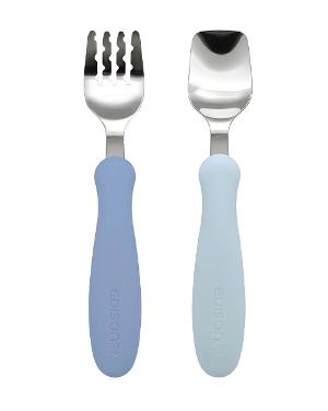 EDISONmama 嬰幼兒學習餐具組 (叉子+湯匙) 1.5歲以上