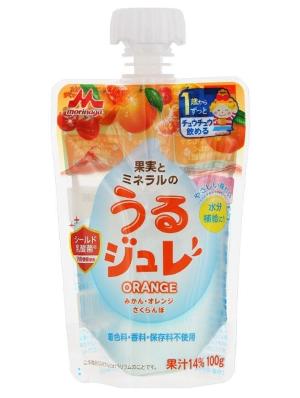 森永morinaga水果蔬菜果凍100g(Orange) 12m+