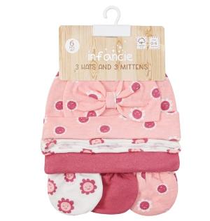 嬰兒手套帽仔套裝 (6pcs)