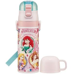 Skater Disney Princess 超軽量 2WAY 保溫保冷直飲水壺 430ml