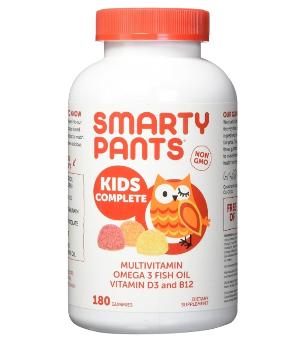 SmartyPants Vitamins - 兒童復合維生素+Omega 3(180 粒軟糖)