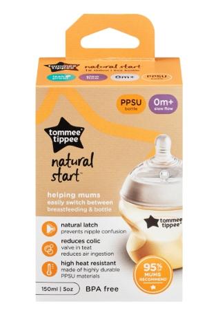 Natural Start PPSU 奶瓶150ML 附超級柔軟慢流量奶嘴