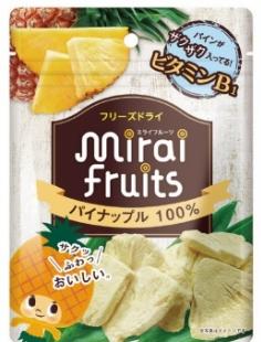 MIRAI FRUITS 未來果實水果乾 - 菠蘿 10g (9M+)
