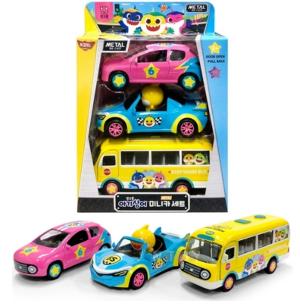 BabyShark 回力車三件套裝