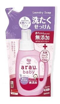 日本Saraya Arau 雅樂寶 嬰兒洗衣液 720ml(補充裝)