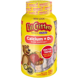 L’ilCritters兒童營養鈣VD軟糖150粒 2歲以上