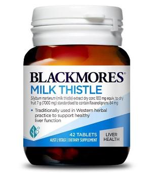 澳洲Blackmores Milk Thistle 7000mg奶薊精華護肝片 - 42粒